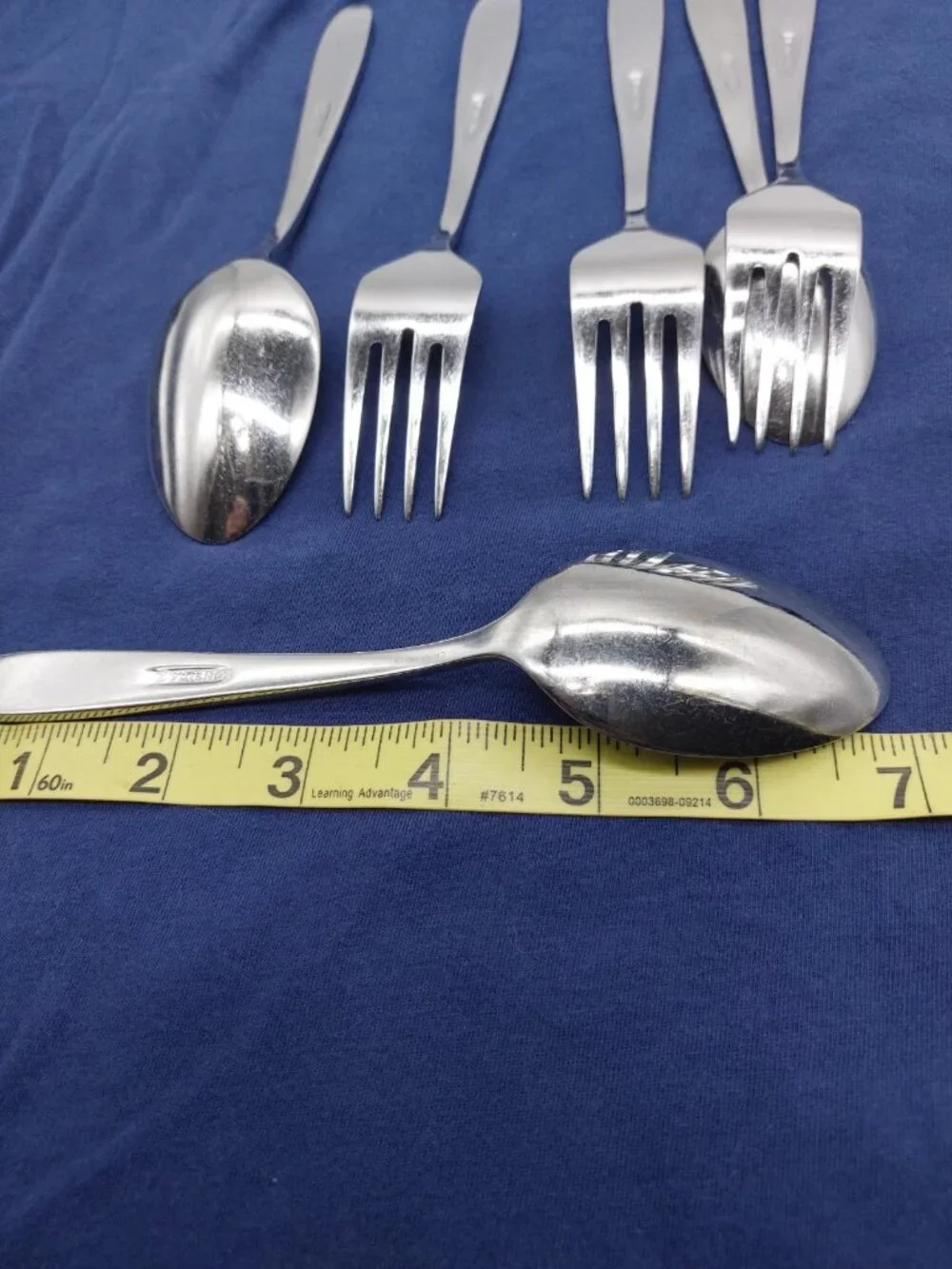 Oneida Taylor Everyday Flatware 2 Dinner 1 Soup 3 Forks Spoons Set Of 6